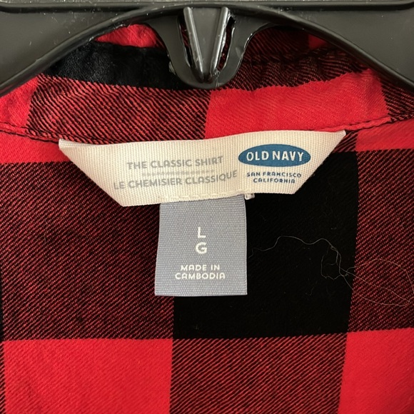 Old Navy Buffalo Check Flannell - Picture 2 of 5
